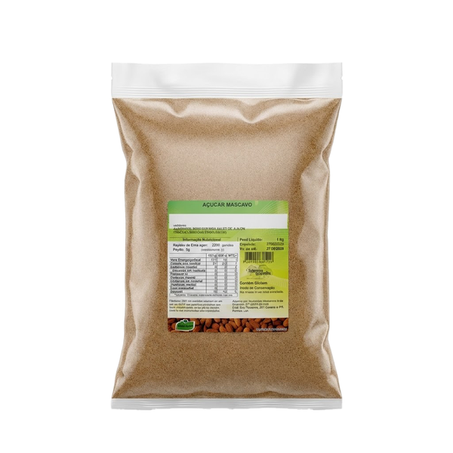 AÇÚCAR MASCAVO 1KG