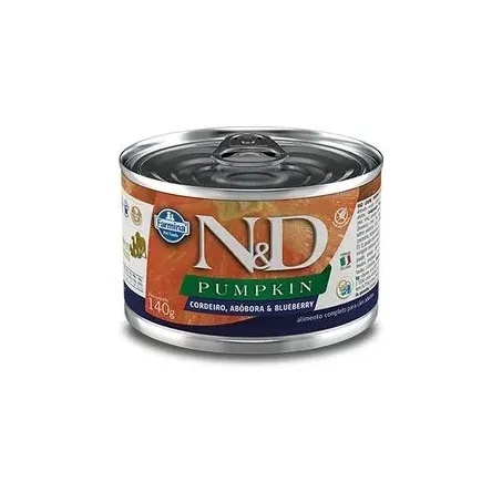 Ração Úmida N&D Pumpkin Cães Cordeiro e Blueberry 140 g
