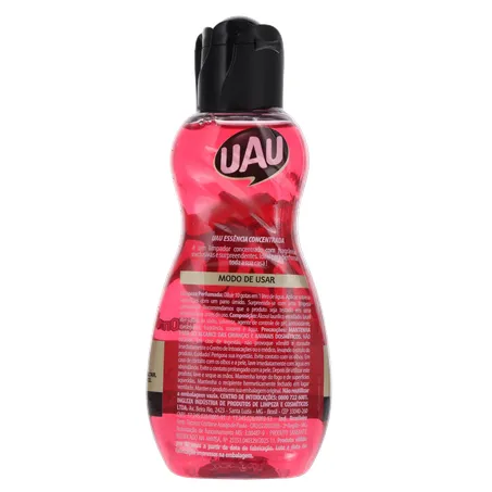 LIMPADOR MULTIUSO CONCENTRADO UAU ESSÊNCIA ROSAS VERMELHAS 130ML 360-2