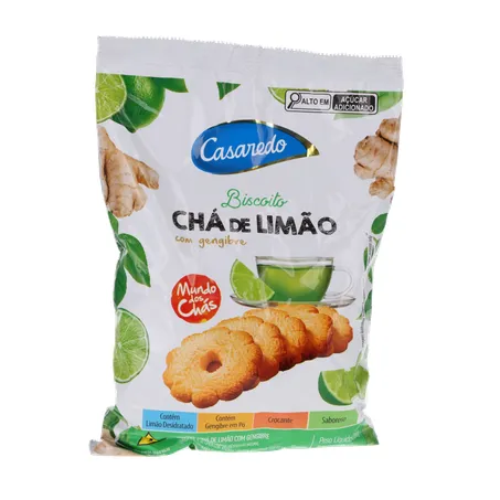 Biscoito cha casaredo limao e gengibre 200g 360-35