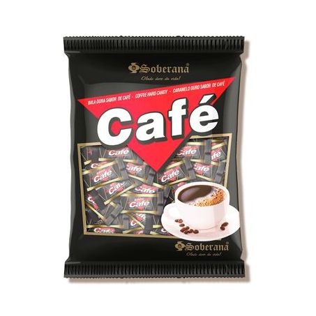 Bala soberana capuccino mastigavel 200g*