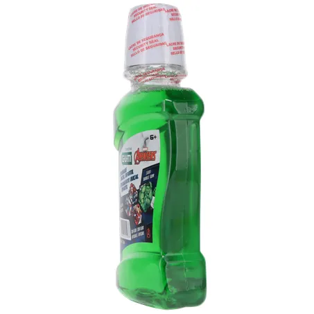 ENXAGUANTE BUCAL SUNSTAR GUM AVENGERS BUBBLE GUM 250ML 360-6