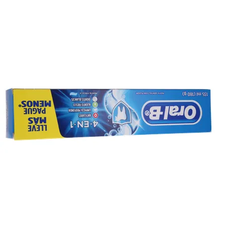 Creme dental oral-b 4 em 1 leve mais pague menos 180g 360-16