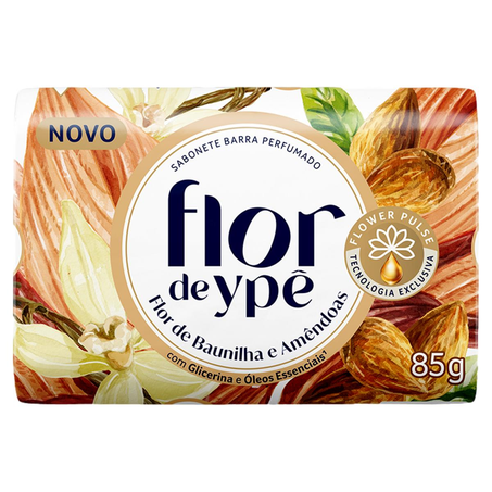 Sabonete Flor de Ypê 85g - Baunilha e Amêndoas