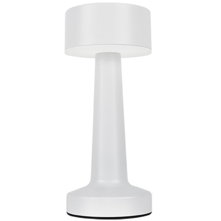 Luminaria de mesa led recarr bco jimp ta