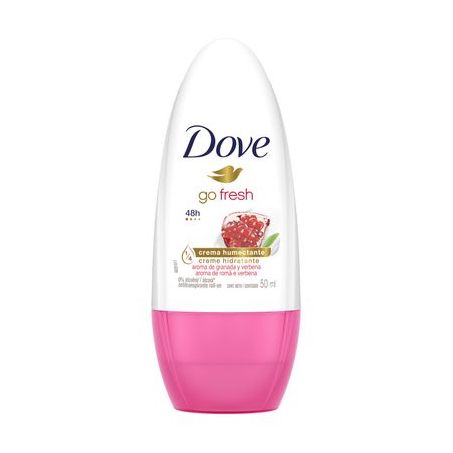 DESODORANTE DOVE 50ML ROLL-ON FEM. GO FRESH ROMA E VERBENA