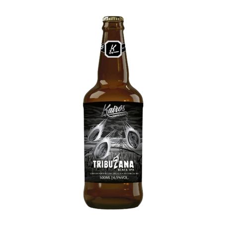 CERVEJA BLACK IPA TRIBUZANA KAIRÓS