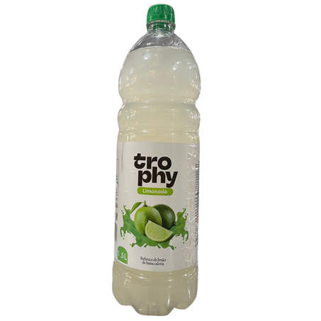 Suco refresco trophy pet 1.5l limonada