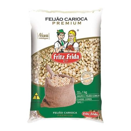 Feijão carioca Fritz & Frida 1kg