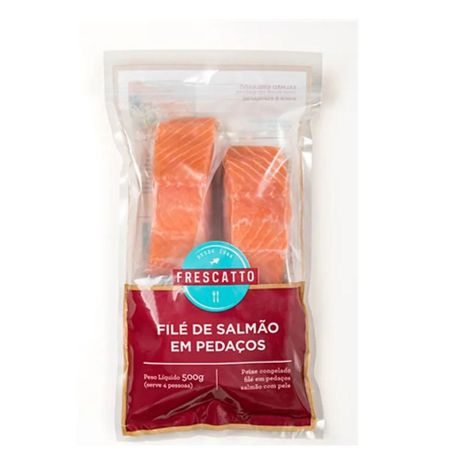 FILE SALMAO CONGELADO .FRESCATTO 500G