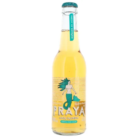 Cerveja Praya 355ml - Puro Malte - Long Neck