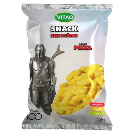 Snack s/gluten pizza disney vitao 30g