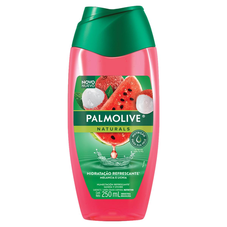 Sabonete Líquido Palmolive 250ml - Naturals - Melancia