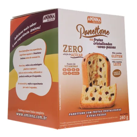 PANETTONE AMINNA S/GLÙTEN 240G 360-32