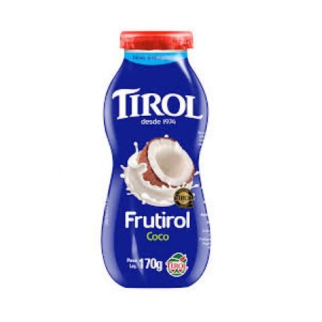 Bebida láctea tirol frutirol coco 170g