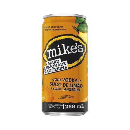 Bebida Mista Alcoólica Gaseificada Tangerina Mike's Hard Lemonade Lata 269ML