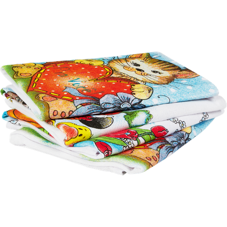 Pano copa gota limpa estampado 50x70cm