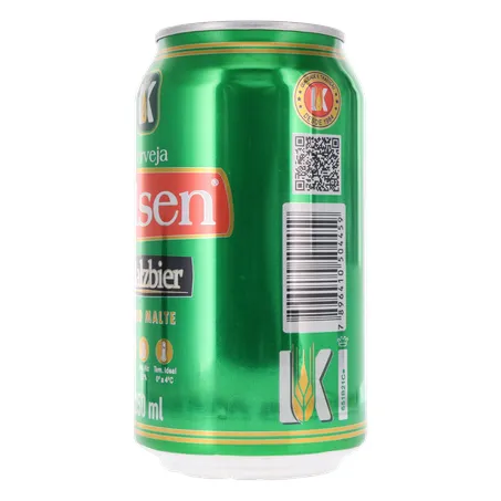 CERVEJA KILSEN MALZBIER PURO MALTE LATA 350ML 360-6