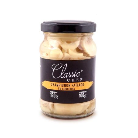 Champignon Classic Chef 100g Vidro Fatiado