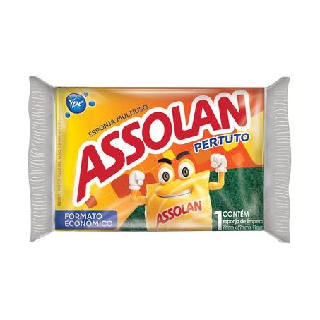 Esponja assolan multiuso pertuto