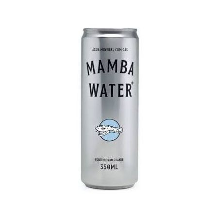 Água mineral mamba water c/ gás 350ml