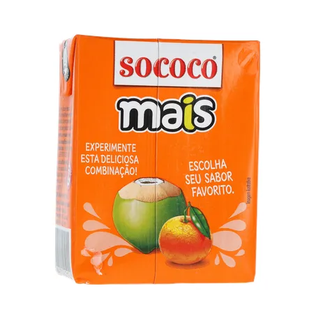 Água De Coco SococoTangerina 200ml 360-17