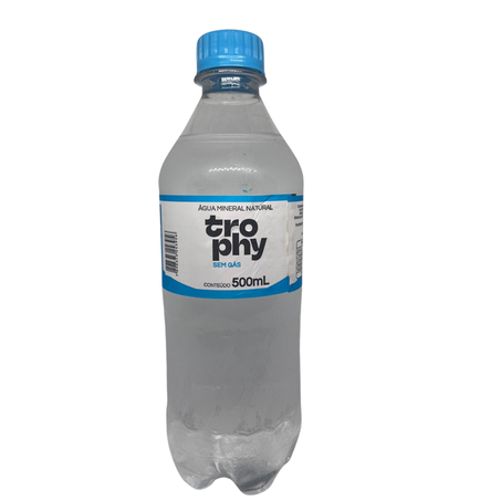 Agua mineral sem gas trophy 500ml un