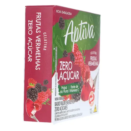 GELATINA APTI 12G ZERO FTAS VERMELHAS 360-30