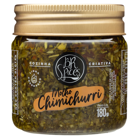 Molho Chimichurri BR Spices Churrasco Pote 180g