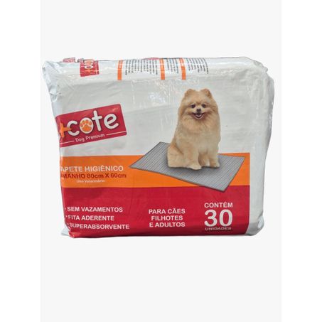 Tapete higienico +cote 80x60 c/30 un
