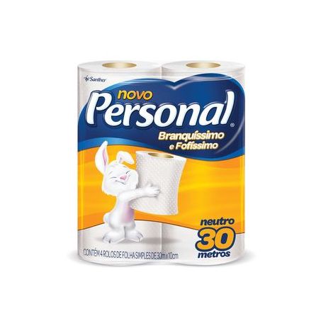 Papel Higiênico Personal Neutro 4UN