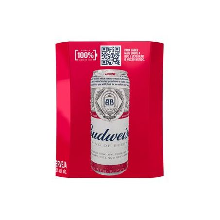 CERVEJA BUDWEISER 310ML C/6 MULTPACK