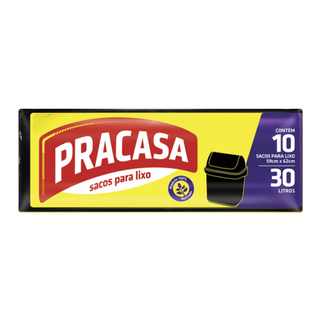 Saco para lixo p.casa rolo pt c-10 30l