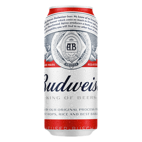 Cerveja budweiser 473ml