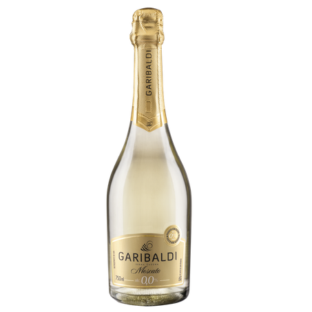 Espumante garibaldi moscato 750ml sem alcool