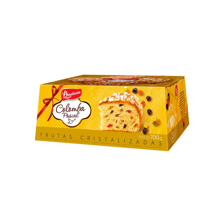 Colomba Bauducco Frutas Cristalizadas Caixa 700G