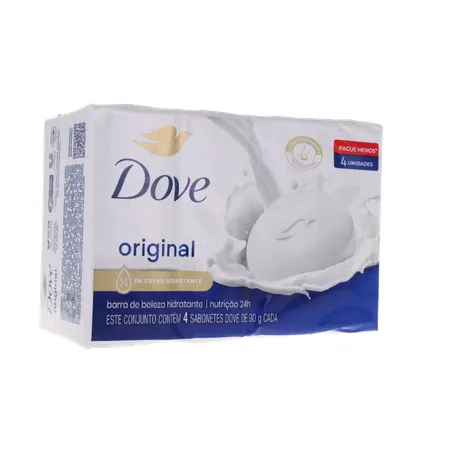 SABONETE DOVE ORIGINAL C/4 90G LEVE MAIS PAGUE MENOS 360-33