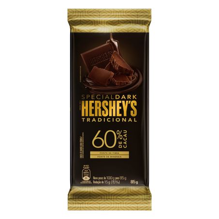 CHOCOLATE AMARGO 60% CACAU HERSHEY'S SPECIAL DARK