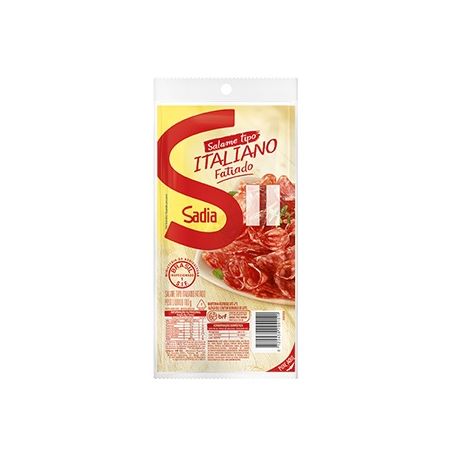 Salame sadia italiano fatiado 100g