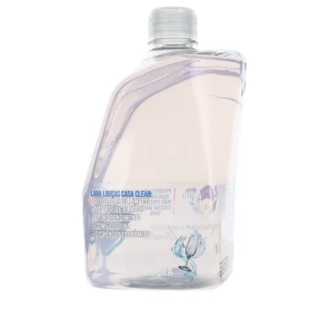 LAVA LOUÇAS LIQUÍDO CASA CLEAN NOVA GERAÇÃO NEUTRO C/GLICERINA REFIL 1L 360-10