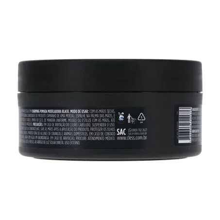 Pomada para cabelo cless mod.black 50g 360-15