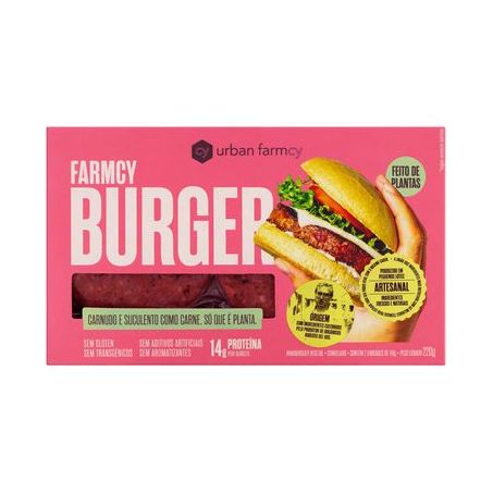 BURGUER VEG URBAN FARMCY 220