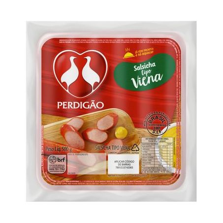 SALSICHA PERDIGAO 500G VIENA