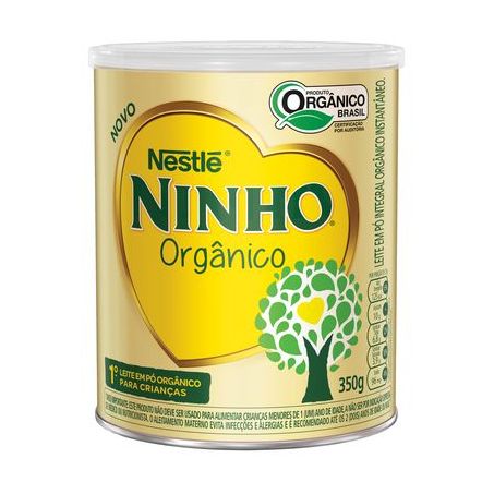 Leite em Pó Ninho Orgânico 350G