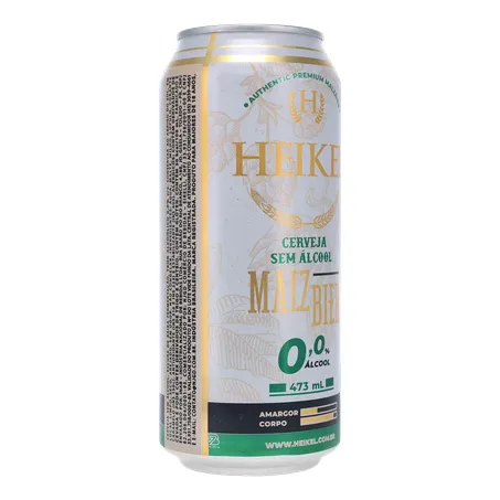 Cerv heikel malzbier s/alcool latao 473ml 360-14