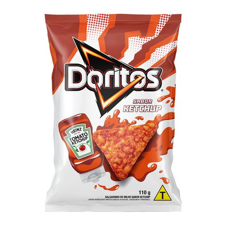 Salgadinho Doritos Ketchup Pacote 110g 360-2