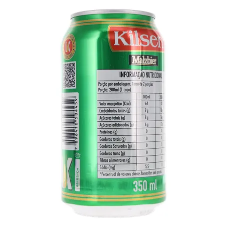 CERVEJA KILSEN MALZBIER PURO MALTE LATA 350ML 360-15