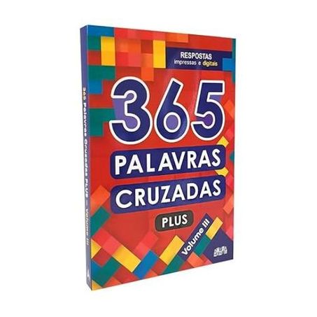 Livro 365 Palavras Cruzadas Plus Volume III