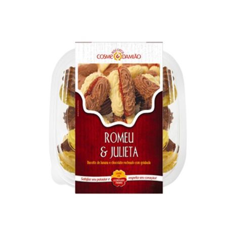 BISCOITO COSME DAMIÃO ROMEU E JULIETA 150G