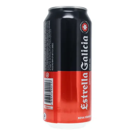 Cerveja Lager Estrella Galicia Puro Malte Lata 473ml 360-18